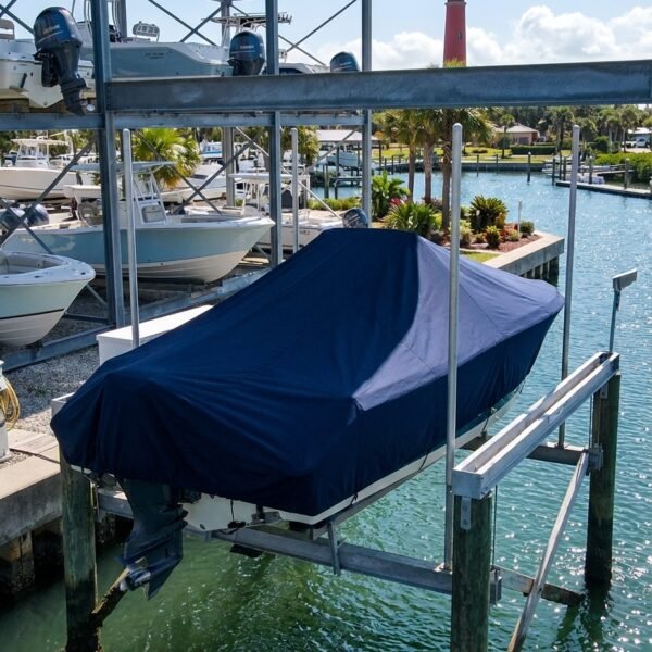 Cobia 220 DC Center Console Boat Cover & Canvas