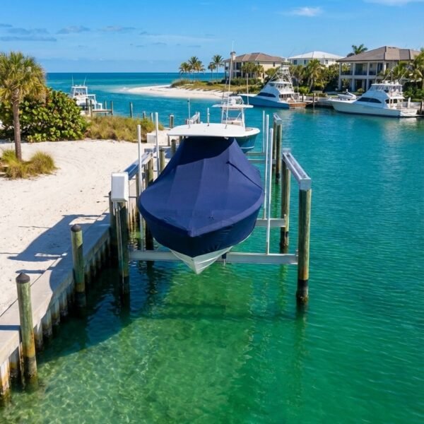 Cobia 240 DC T-Top Boat Cover & Canvas