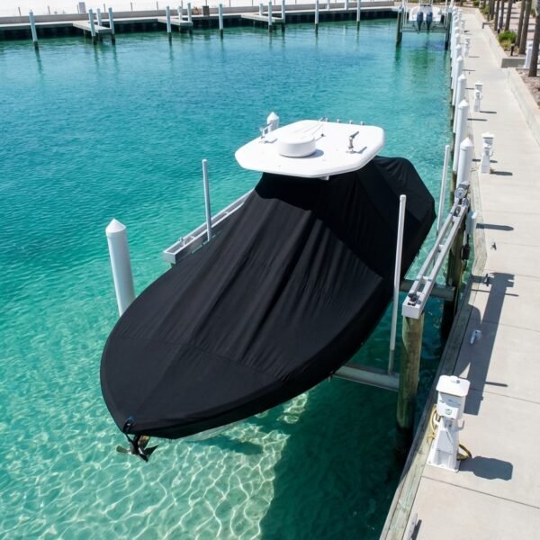 Cobia 277 T-Top Boat Cover & Canvas