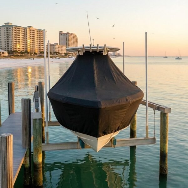 Cobia 280 CC T-Top Boat Cover & Canvas