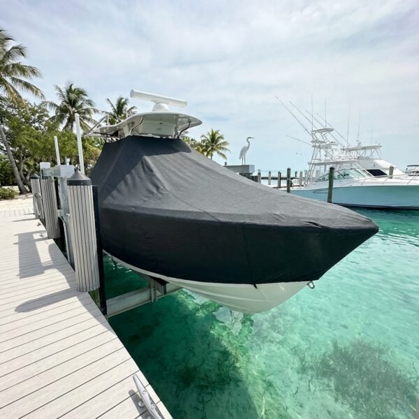 Dusky 233 T-Top Boat Cover & Canvas