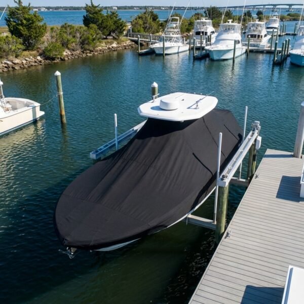 Mako 201 T-Top Boat Cover & Canvas