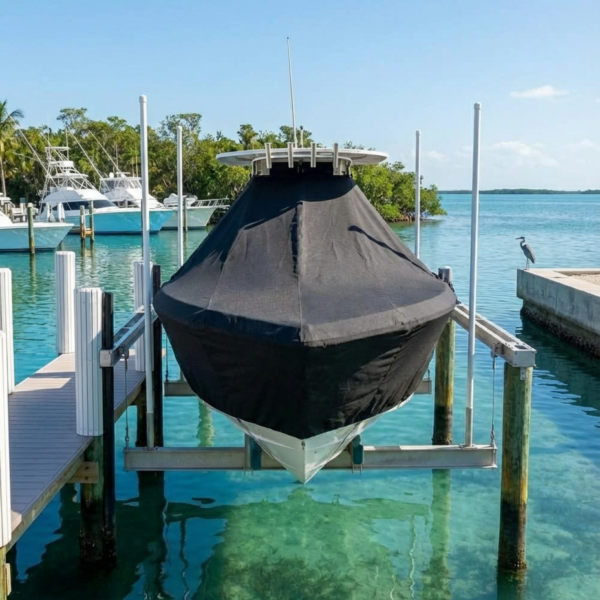 Mako 204 T-Top Boat Cover & Canvas