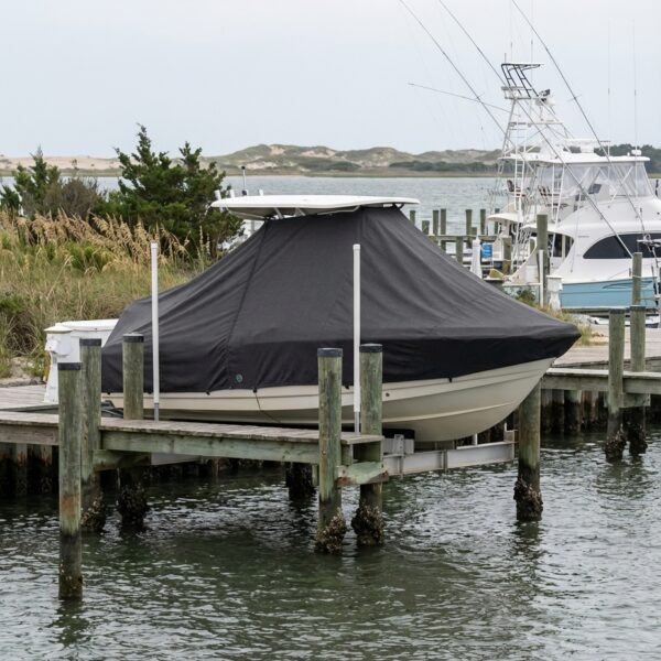 Mako 23 T-Top Boat Cover & Canvas