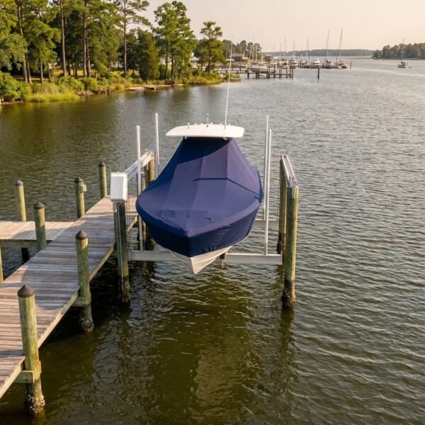 Mako 232 Limited T-Top Boat Cover & Canvas