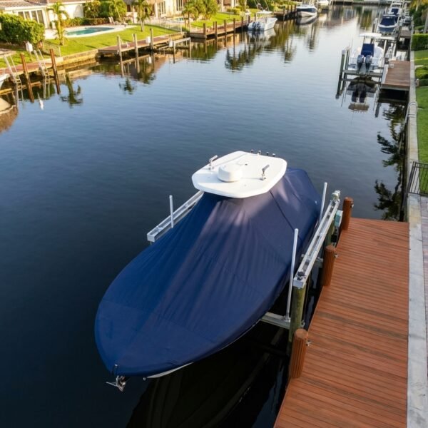 Sea Craft 25 T-Top Boat Cover & Canvas