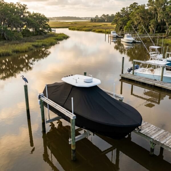 Southport 26 T-Top Boat Cover & Canvas